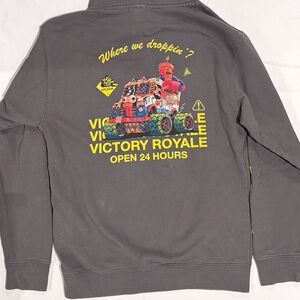 🎮 Neff X Fortnite Gray Hoodie - Medium